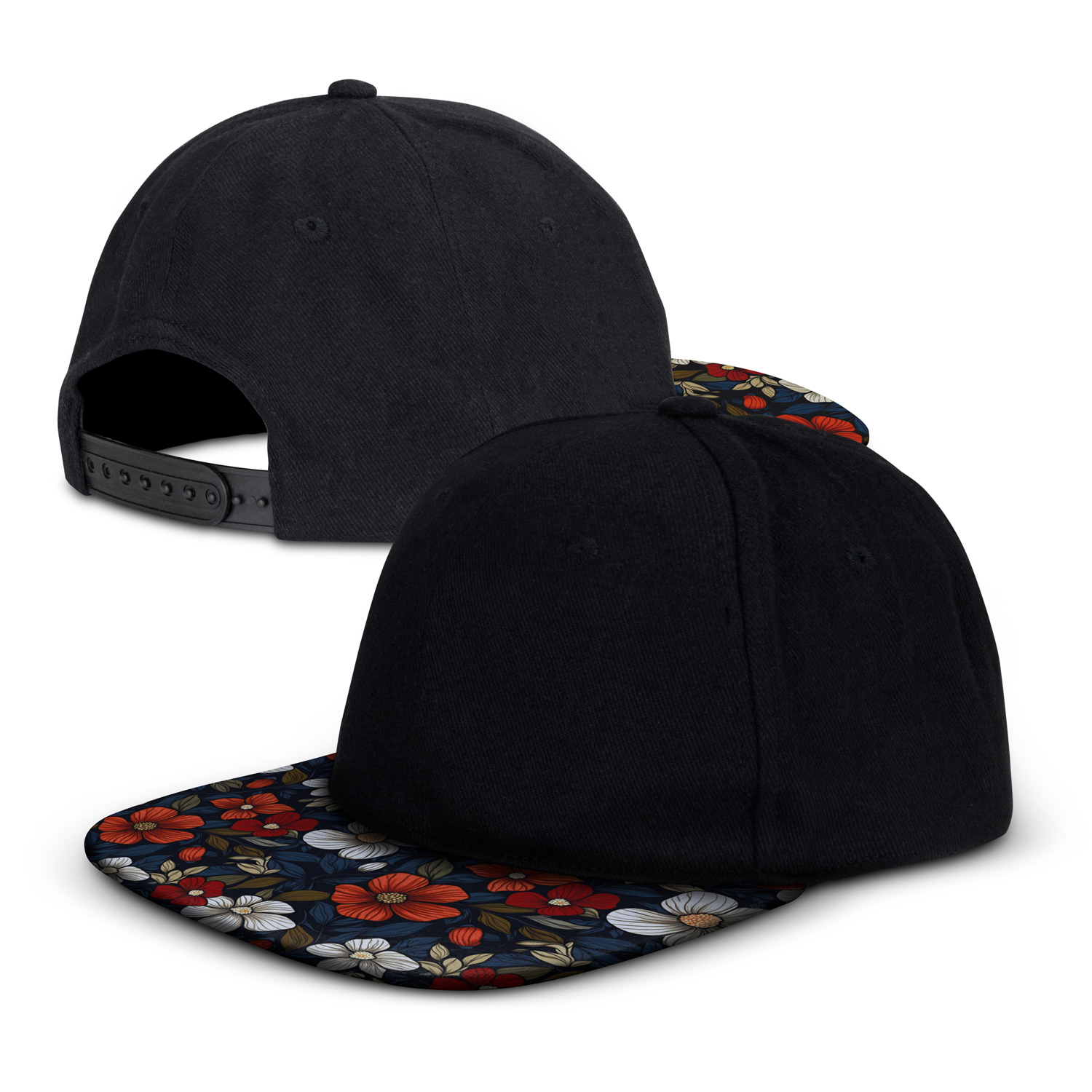Crusade Custom Flat Peak Cap